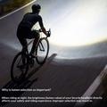Luce ricaricabile per bicicletta Rockbros RHL950 ad alta luminosità, 950 lumen - Nero