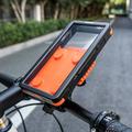 Supporto magnetico impermeabile Rockbros per telefoni cellulari per biciclette e e-bike - 4.7"-6.9" - Nero