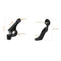 Supporto magnetico impermeabile Rockbros per telefoni cellulari per biciclette e e-bike - 4.7"-6.9" - Nero