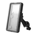 Supporto magnetico impermeabile Rockbros per telefoni cellulari per biciclette e e-bike - 4.7"-6.9" - Nero