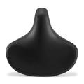 Ampia sella da bicicletta confortevole con sistema di assorbimento degli urti Rockbros - Nero
