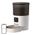 Rojeco 3L Smart Wi-Fi Pet Feeder con telecamera - Monitoraggio 720p, audio bidirezionale