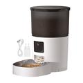 Rojeco 3L Smart Wi-Fi Pet Feeder con telecamera - Monitoraggio 720p, audio bidirezionale