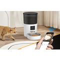 Rojeco 3L Smart Wi-Fi Pet Feeder con telecamera - Monitoraggio 720p, audio bidirezionale