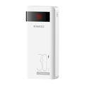 Romoss Sense6PS Pro 30W Power Bank 20000mAh - USB-C, 2x USB-A - White
