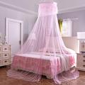 Zanzariera a cupola rotonda per letto da 1.8m - Rosa