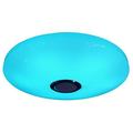 Plafoniera LED intelligente rotonda con altoparlante Bluetooth e telecomando - 60W - 38cm