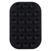 Supporto per telefono con ventosa in silicone MagSafe arrotondato - Nero