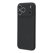 Custodia in Plastica Gommata per iPhone 18 Pro Max - Nera