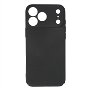 Custodia in Plastica Gommata per iPhone 18 Pro Max - Nera