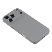 Custodia in Plastica Gommata per iPhone 18 Pro Max - Grigio Chiaro