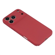Custodia in Plastica Gommata per iPhone 18 Pro Max - Rossa
