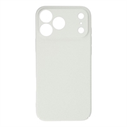 Custodia in Plastica Gommata per iPhone 18 Pro Max - Bianco
