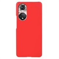 Cover in Plastica Gommata per OnePlus 6T - Nera
