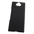 Cover in Plastica Gommata per Sony Xperia 10 - Nera