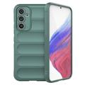 Cover in TPU Serie Rugged per Samsung Galaxy A54 5G - Verde