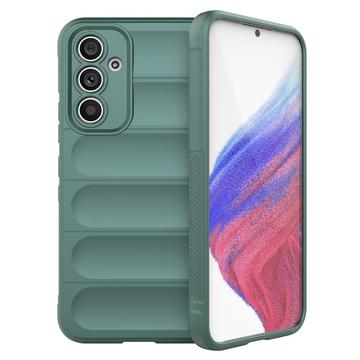 Cover in TPU Serie Rugged per Samsung Galaxy A54 5G - Verde
