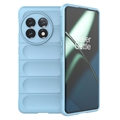 Cover in TPU Serie Rugged per OnePlus 11 - Azzurro