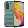 Cover in TPU Serie Rugged per vivo Y36 - Verde