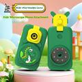 S1 2.8" Touchscreen Giocattolo intelligente con microscopio per bambini - Verde