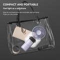 Mini ventilatore portatile pieghevole S1 con display LED e 5 velocità
