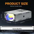 Faretto ausiliario a LED S10 da 16W - Luce bianca, gialla, mista – 6000lm, IP68 - Argento