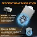 Faretto ausiliario a LED S10 da 16W - Luce bianca, gialla, mista – 6000lm, IP68 - Argento