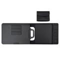 Borsa per laptop S109-3 con caricabatterie wireless da 15W, supporto e tappetino per mouse - Nera