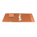 Borsa per laptop S109-3 con caricabatterie wireless da 15W, supporto e tappetino per mouse - Marrone