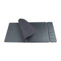 Tappetino da scrivania con ricarica wireless magnetica 3 in 1 S111 - 15W - Nero