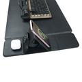 Tappetino da scrivania con ricarica wireless magnetica 3 in 1 S111 - 15W - Nero