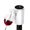 Dispenser per vino intelligente S18 - Dosaggio preciso da 1-99ml, touchscreen, aerazione e ricarica USB-C - Bianco