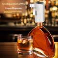Dispenser per vino intelligente S18 - Dosaggio preciso da 1-99ml, touchscreen, aerazione e ricarica USB-C - Bianco