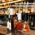 Dispenser per vino intelligente S18 - Dosaggio preciso da 1-99ml, touchscreen, aerazione e ricarica USB-C - Bianco