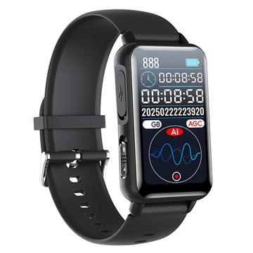 Bracciale con registratore vocale intelligente S18A AI con trascrizione in tempo reale - 16GB