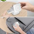 Caricabatterie MagSafe 3 in 1 S6 con luce RGB - iPhone, Apple Watch, AirPods - Bianco