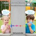 S88 Video Walkie Talkie per bambini con portata di 300 m - Blu / Rosa