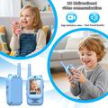 S88 Video Walkie Talkie per bambini con portata di 300 m - Blu / Rosa