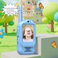 S88 Video Walkie Talkie per bambini con portata di 300 m - Blu / Rosa