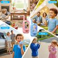 S88 Video Walkie Talkie per bambini con portata di 300 m - Blu / Rosa