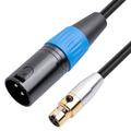 SA119GXK108BU Cavo per microfono da mini XLR femmina a XLR maschio