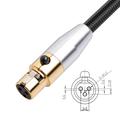 SA119GXK108BU Cavo per microfono da mini XLR femmina a XLR maschio