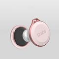 SBS Track My Circle Tracker impermeabile IP65 per oggetti - compatibile con Apple Find My - Rosa