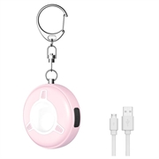 SC300 Allarme di sicurezza personale da 130dB con torcia stroboscopica a LED - Rosa