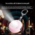 SC300 Allarme di sicurezza personale da 130dB con torcia stroboscopica a LED - Rosa