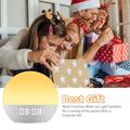 SH08: sveglia da comodino con luce LED, colori d\'atmosfera, rumore bianco e radio FM