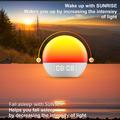 SH08: sveglia da comodino con luce LED, colori d\'atmosfera, rumore bianco e radio FM