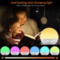 SH08: sveglia da comodino con luce LED, colori d\'atmosfera, rumore bianco e radio FM