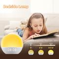 SH08: sveglia da comodino con luce LED, colori d\'atmosfera, rumore bianco e radio FM