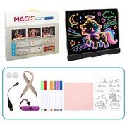 SJL9619 Tavola da disegno a LED per bambini con penne da ricalco